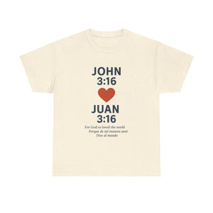 Faith-Inspired Unisex Cotton Tee, Perfect for Religious Celebrations, Gifts, Everyday Wear, Spiritual Connection, Bible Verse