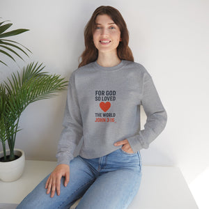 Christian John 3:16 Crewneck Sweatshirt