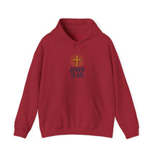 Load image into Gallery viewer, Christian Hoodie - John 3:16 Unisex Hoodie