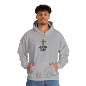 Christian Hoodie - John 3:16 Unisex Hoodie