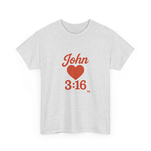 Christian Unisex Tee - John 3:16 T-Shirt Share Your Faith