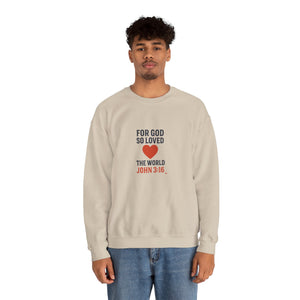 Christian John 3:16 Crewneck Sweatshirt