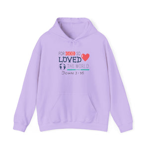 John 3:16 Unisex™ Hooded Sweatshirt