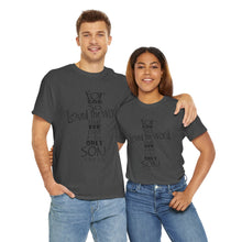 Load image into Gallery viewer, John 3:16 Logo 4 Unisex Heavy Cotton Tee