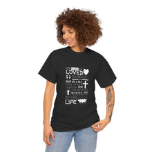 Load image into Gallery viewer, John 3:16 Logo 1 Unisex Heavy Cotton Tee