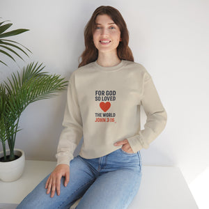 Christian John 3:16 Crewneck Sweatshirt