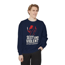 Load image into Gallery viewer, Sexy and Violent Entertainment Sweatshirt - Unisex Pullover