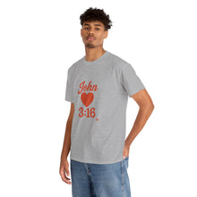 Load image into Gallery viewer, Christian Unisex Tee - John 3:16 T-Shirt Share Your Faith