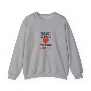 Christian John 3:16 Crewneck Sweatshirt