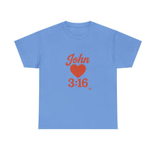 Load image into Gallery viewer, Christian Unisex Tee - John 3:16 T-Shirt Share Your Faith