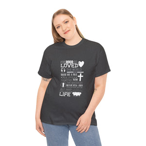 John 3:16 Logo 1 Unisex Heavy Cotton Tee