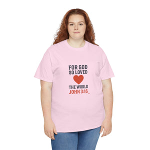 God's Love T-Shirt | Religious Tee | Faith-Based Apparel | Gift for Believers | Christian Message Shirt