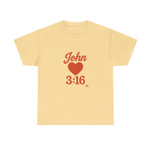 Load image into Gallery viewer, Christian Unisex Tee - John 3:16 T-Shirt Share Your Faith