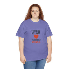 Load image into Gallery viewer, God&#39;s Love John 3:16 T-Shirt Faith-Based Apparel