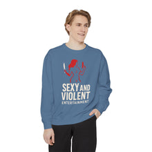 Load image into Gallery viewer, Sexy and Violent Entertainment Sweatshirt - Unisex Pullover