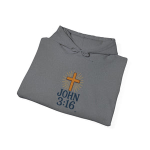 Christian Hoodie - John 3:16 Unisex Hoodie