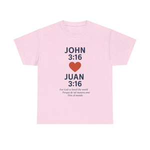 Faith-Inspired Unisex Cotton Tee, Perfect for Religious Celebrations, Gifts, Everyday Wear, Spiritual Connection, Bible Verse