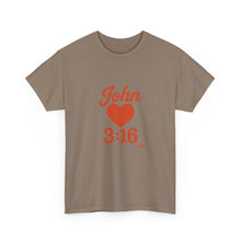 Load image into Gallery viewer, Christian Unisex Tee - John 3:16 T-Shirt Share Your Faith