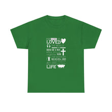 Load image into Gallery viewer, John 3:16 Logo 1 Unisex Heavy Cotton Tee