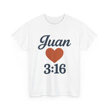 Load image into Gallery viewer, Heartfelt Unisex Tee, Casual Wear, Gift for Him, Christian Apparel, Valentine&#39;s Day T-Shirt, Faith-Based Fashion
