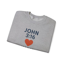 Load image into Gallery viewer, Spanish Faith-Inspired Couple Sweatshirt, Personalized Love Crewneck, Customized Gift for Him and Her, Cute Christian Apparel, Matching Couple [...]