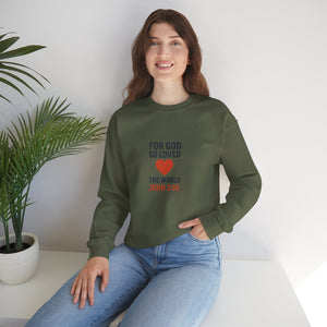 Christian John 3:16 Crewneck Sweatshirt