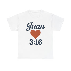 Heartfelt Unisex Tee, Casual Wear, Gift for Him, Christian Apparel, Valentine's Day T-Shirt, Faith-Based Fashion