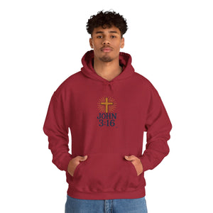 Christian Hoodie - John 3:16 Unisex Hoodie