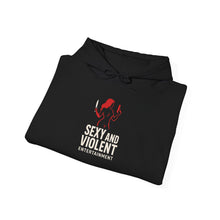 Load image into Gallery viewer, Sexy and Violent Entertainment - Unisex Pullover Hoodie