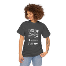 Load image into Gallery viewer, John 3:16 Logo 1 Unisex Heavy Cotton Tee