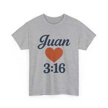 Load image into Gallery viewer, Heartfelt Unisex Tee, Casual Wear, Gift for Him, Christian Apparel, Valentine&#39;s Day T-Shirt, Faith-Based Fashion
