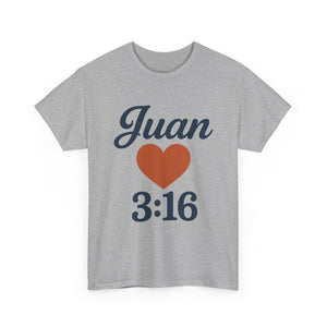 Heartfelt Unisex Tee, Casual Wear, Gift for Him, Christian Apparel, Valentine's Day T-Shirt, Faith-Based Fashion