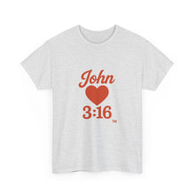 Load image into Gallery viewer, Christian Unisex Tee - John 3:16 T-Shirt Share Your Faith