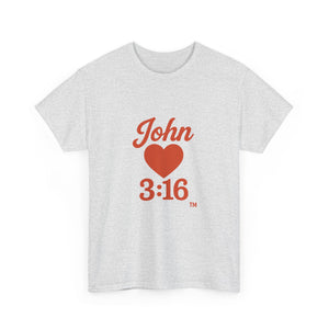 Christian Unisex Tee - John 3:16 T-Shirt Share Your Faith