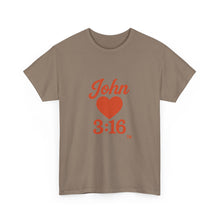 Load image into Gallery viewer, Christian Unisex Tee - John 3:16 T-Shirt Share Your Faith