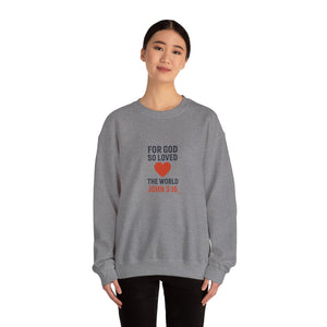 Christian John 3:16 Crewneck Sweatshirt