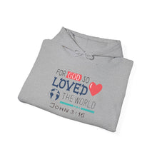 Load image into Gallery viewer, John 3:16 Unisex™ Hooded Sweatshirt