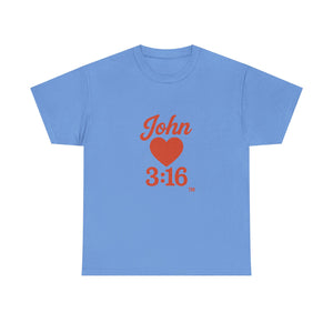 Christian Unisex Tee - John 3:16 T-Shirt Share Your Faith