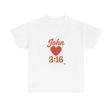 Load image into Gallery viewer, Christian Unisex Tee - John 3:16 T-Shirt Share Your Faith