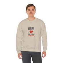Load image into Gallery viewer, Christian John 3:16 Crewneck Sweatshirt