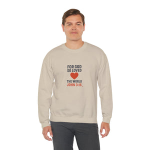 Christian John 3:16 Crewneck Sweatshirt