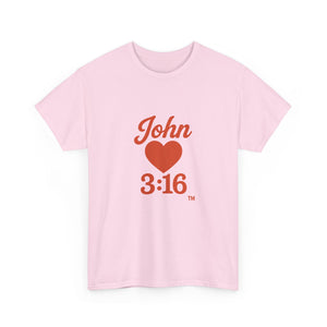 Christian Unisex Tee - John 3:16 T-Shirt Share Your Faith