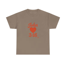 Load image into Gallery viewer, Christian Unisex Tee - John 3:16 T-Shirt Share Your Faith
