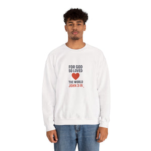 Christian John 3:16 Crewneck Sweatshirt