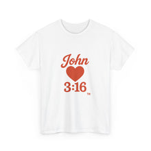 Load image into Gallery viewer, Christian Unisex Tee - John 3:16 T-Shirt Share Your Faith