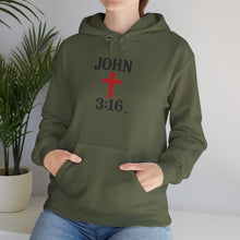 Load image into Gallery viewer, John 3:16 Unisex Hoodie