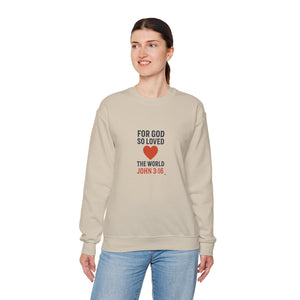 Christian John 3:16 Crewneck Sweatshirt