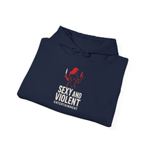 Load image into Gallery viewer, Sexy and Violent Entertainment - Unisex Pullover Hoodie