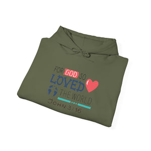 John 3:16 Unisex™ Hooded Sweatshirt