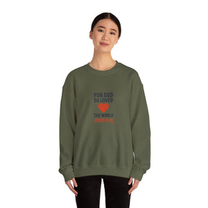 Christian John 3:16 Crewneck Sweatshirt